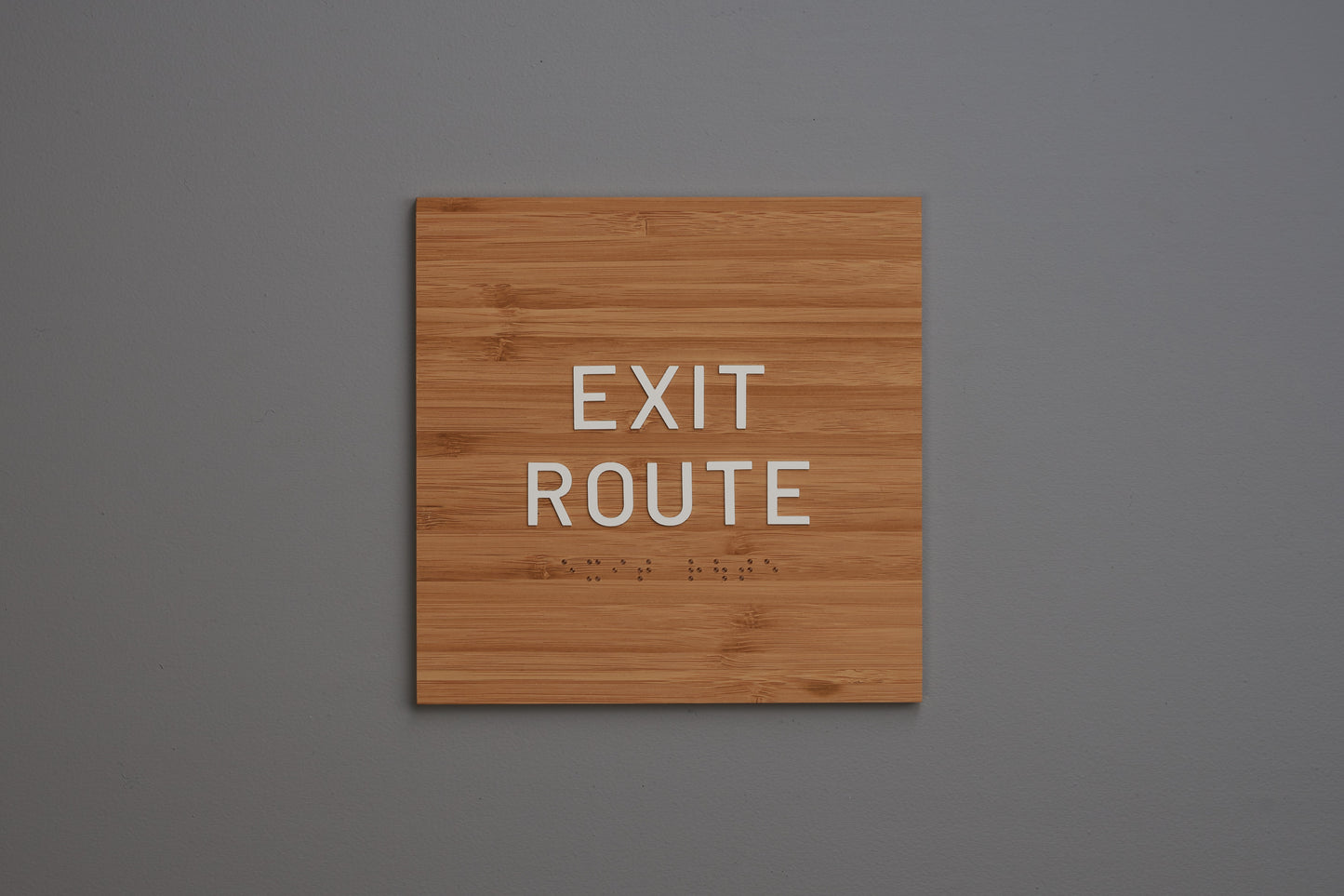 ADA - Exit Route Signs