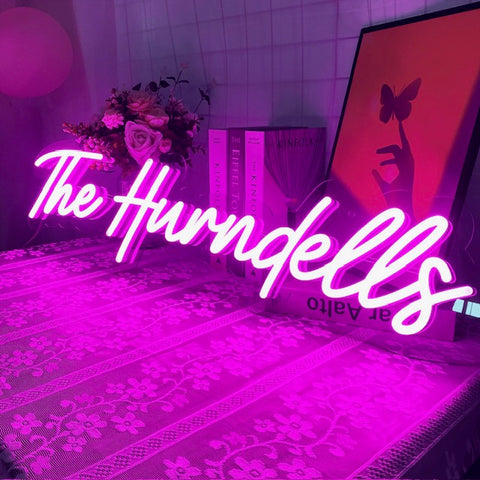 Faux Neon Signs