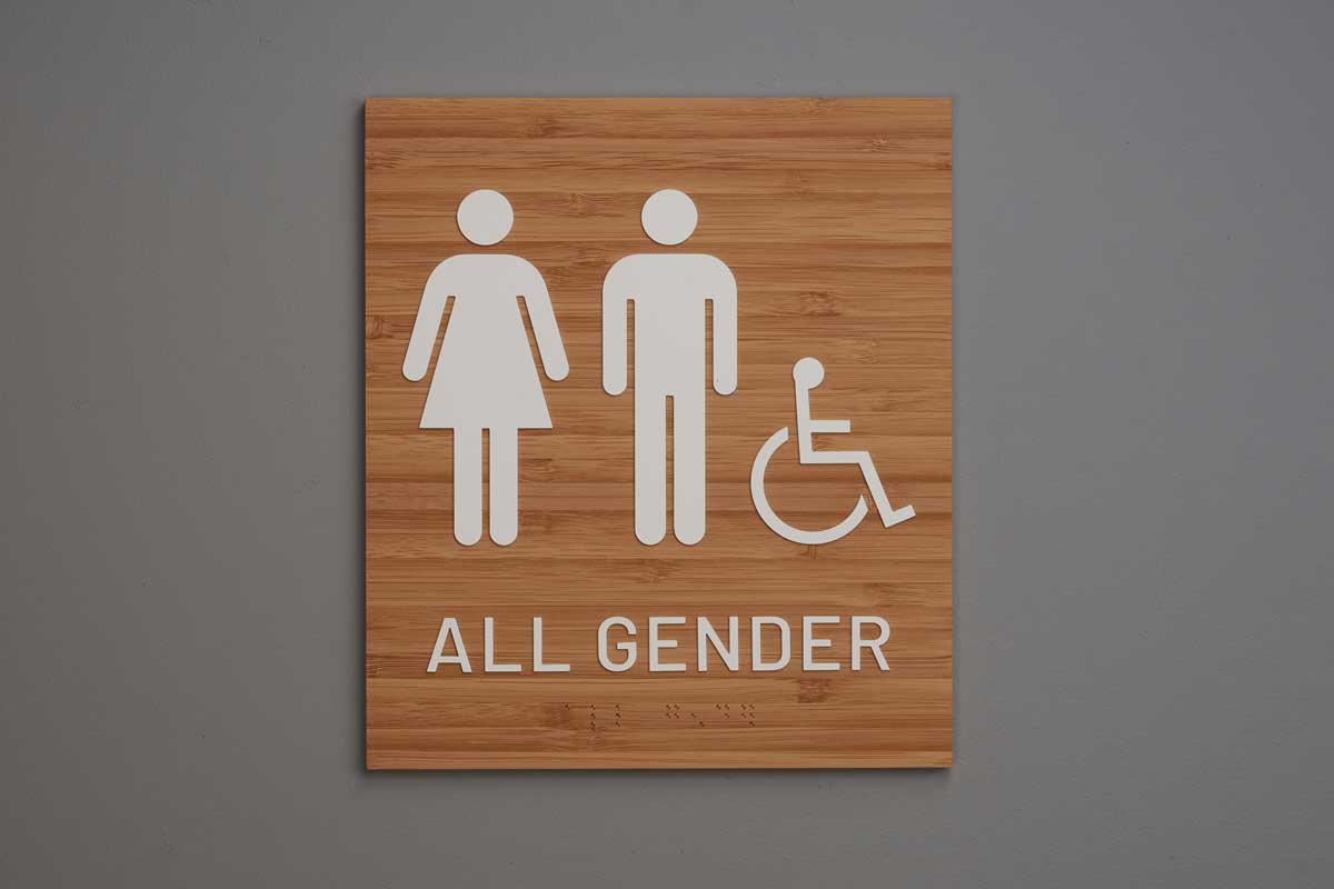 ADA - Restroom Wall Signs - All Gender - ISA