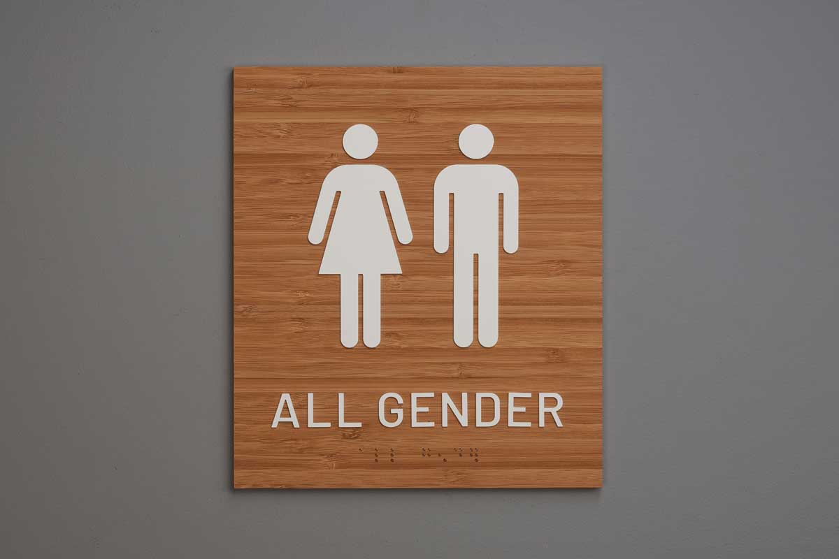 ADA - Restroom Wall Signs - All Gender
