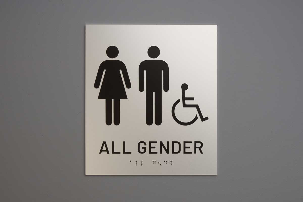 ADA - Restroom Wall Signs - All Gender - ISA