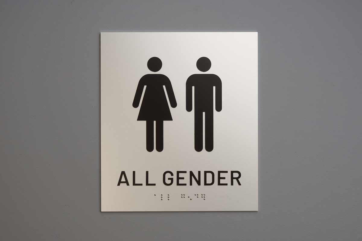 ADA - Restroom Wall Signs - All Gender