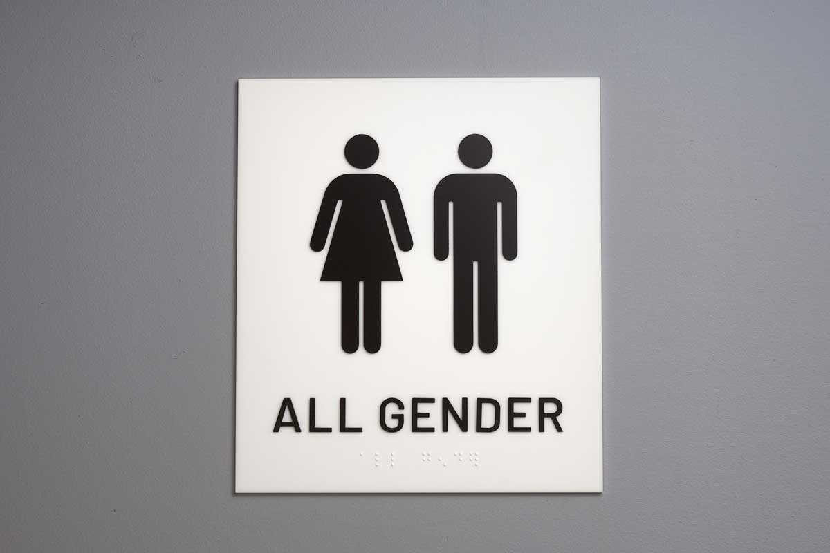 ADA - Restroom Wall Signs - All Gender