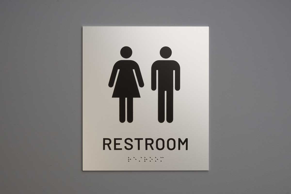 ADA - Restroom Wall Signs - Restroom