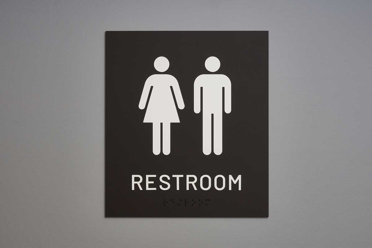 ADA - Restroom Wall Signs - Restroom