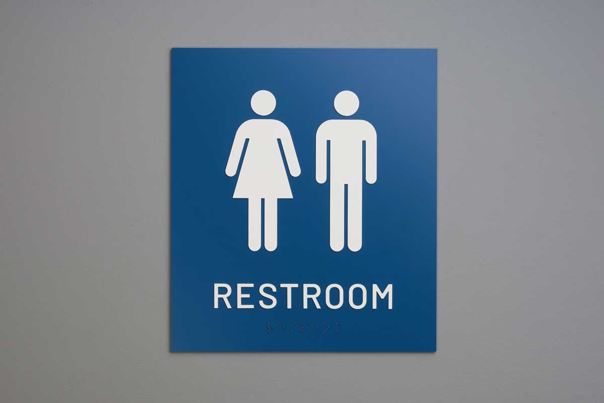 ADA - Restroom Wall Signs - Restroom