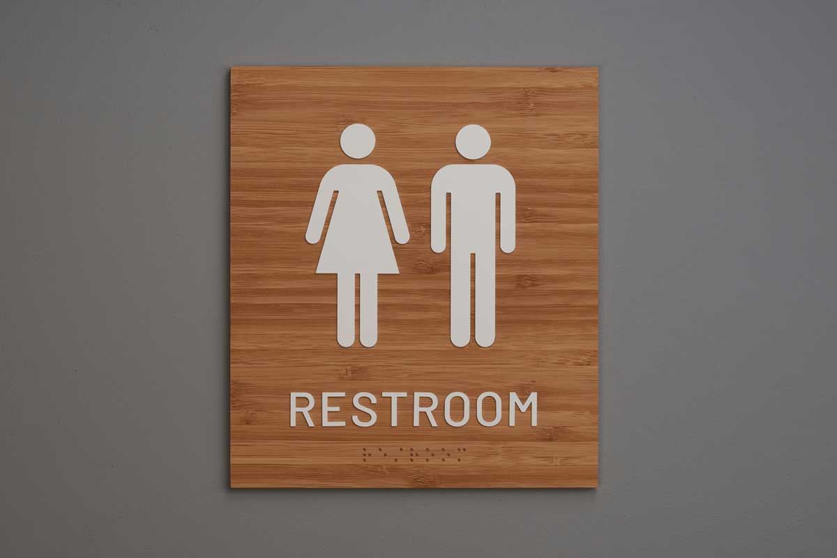 ADA - Restroom Wall Signs - Restroom