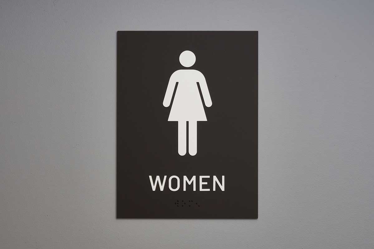 ADA - Restroom Wall Signs - Women
