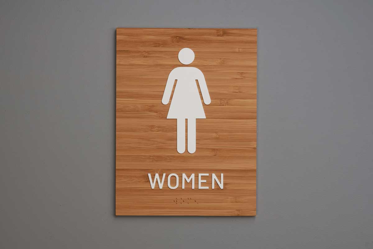 ADA - Restroom Wall Signs - Women