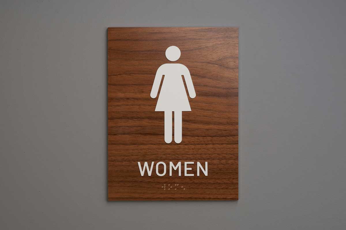 ADA - Restroom Wall Signs - Women