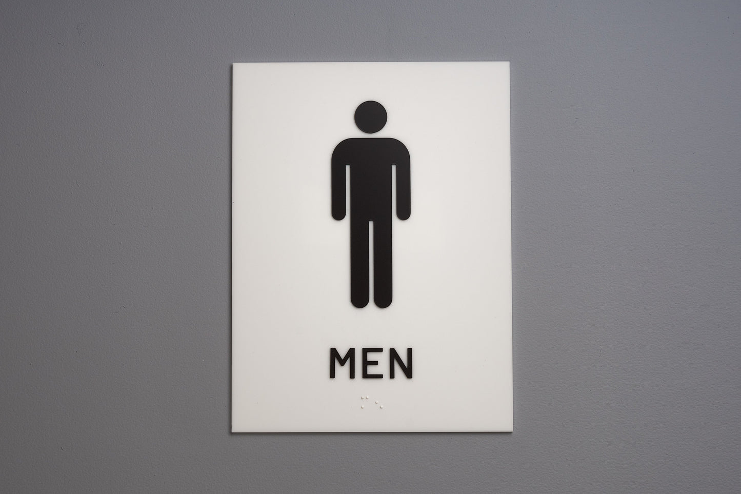 ADA - Restroom Wall Signs - Men