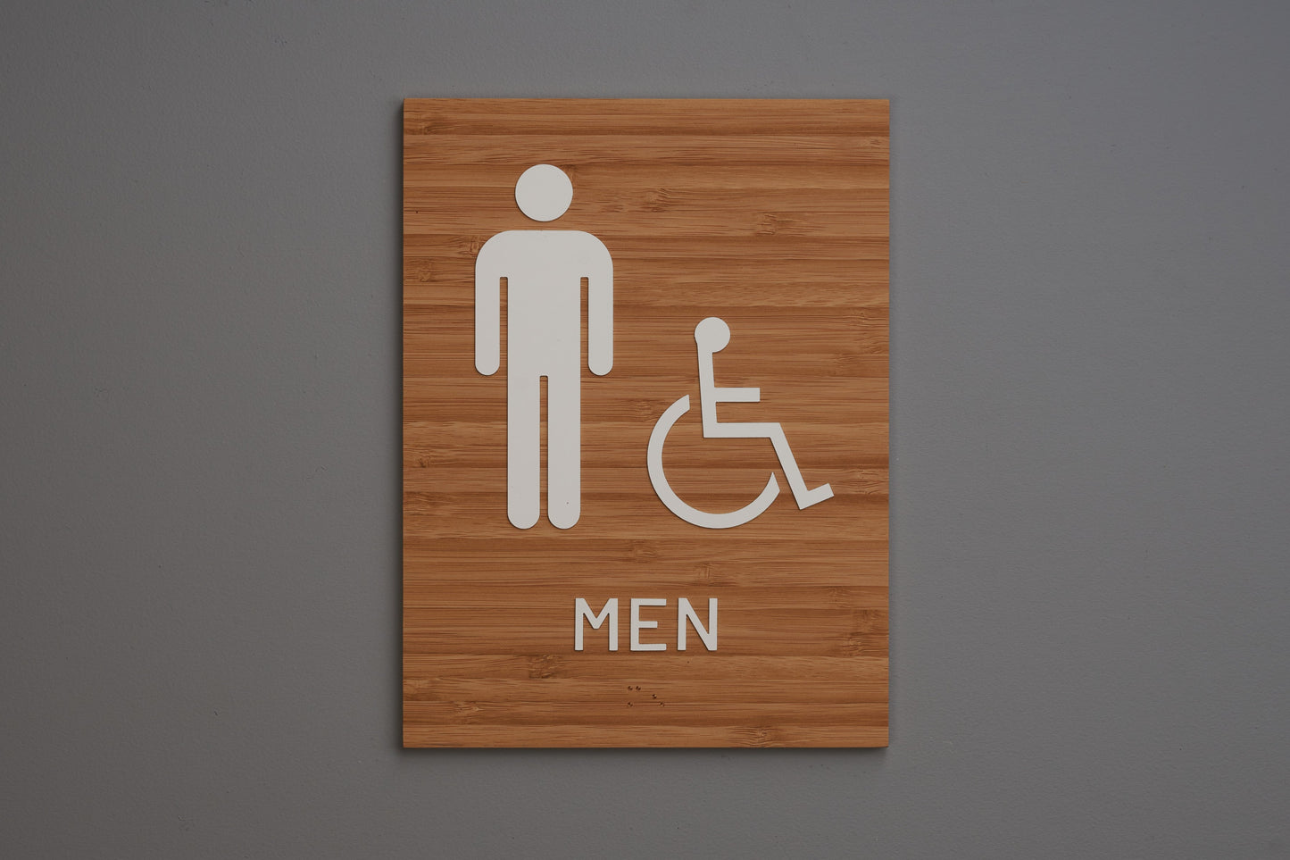ADA - Restroom Wall Signs - Men - ISA