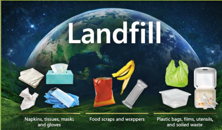 Landfill Acrylic Wall Sign