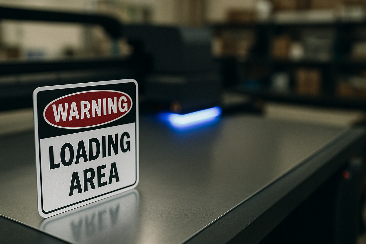 Metal Sign Printing for Businesses. Methods, Finishes, and Use Cases