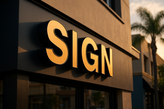 3D Signage Guide for California Businesses