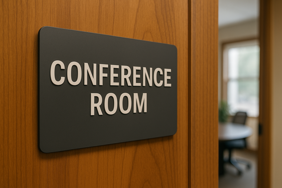 Door Signage for Offices. Types, Placement, and Branding