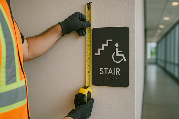 ADA Sign Height for Interior Signs. Basic Ranges and Practical Tips