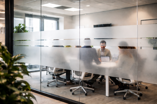 Privacy Window Film For Offices In California | Martin Sign