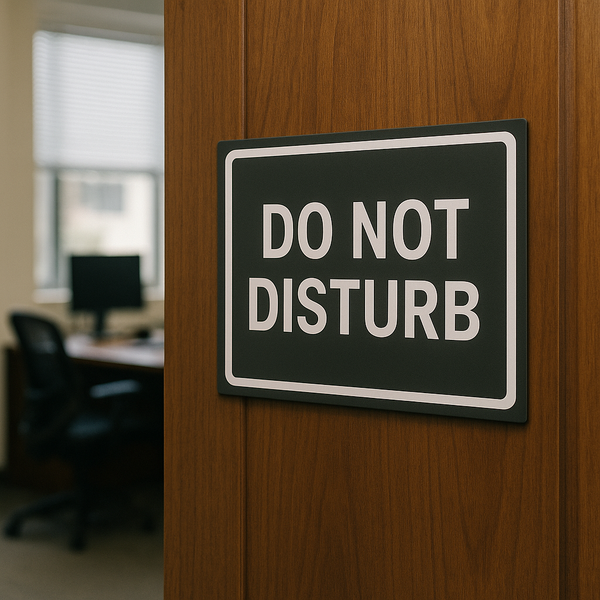 Do Not Disturb Signs – Custom Designs for Hotels, Offices & Homes