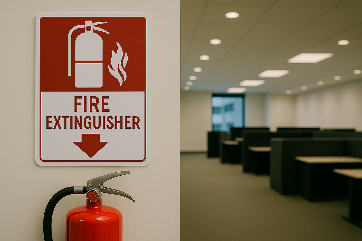Fire Extinguisher Signs: A Complete Safety & Compliance Guide
