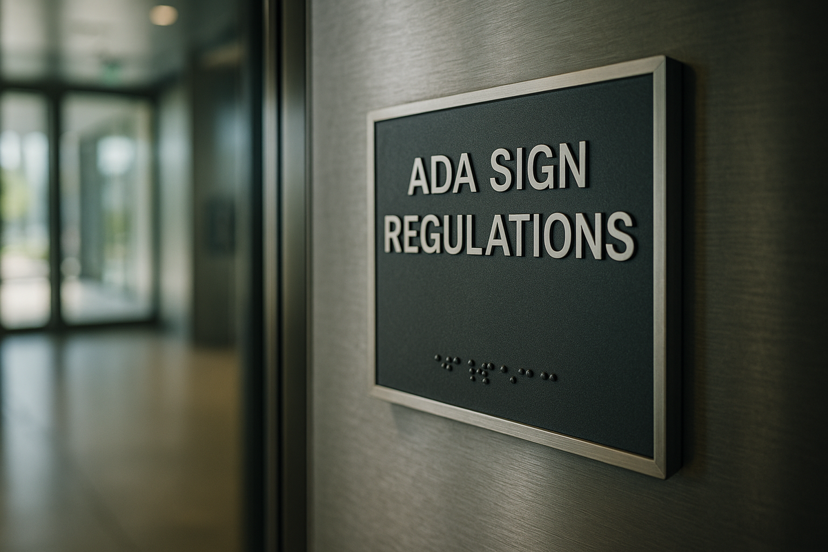 ADA Sign Requirements in California: A Complete Guide