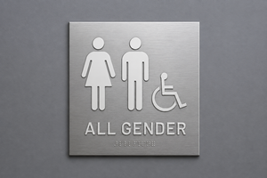 ADA - Restroom Wall Signs - All Gender - ISA