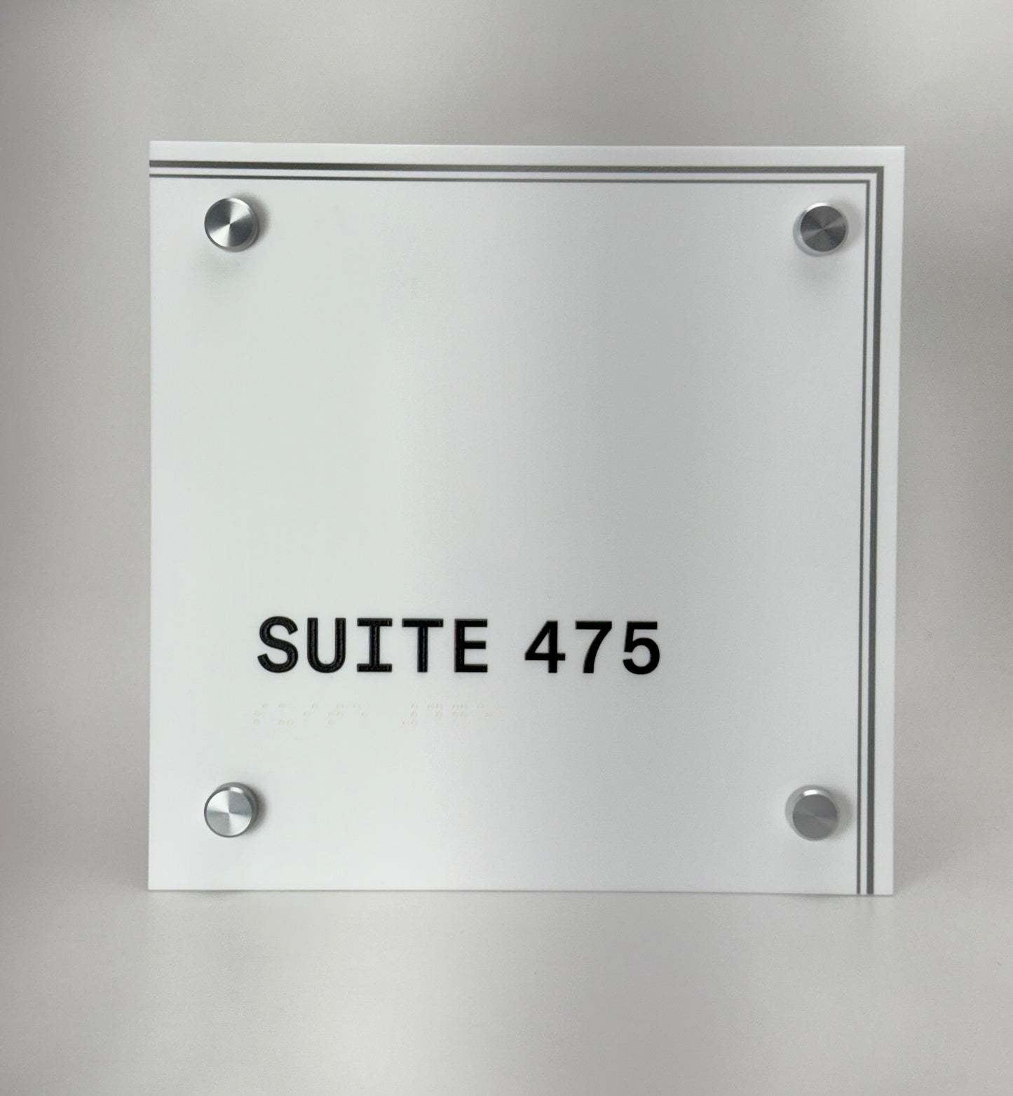 Printed Insert Refill Suite Sign