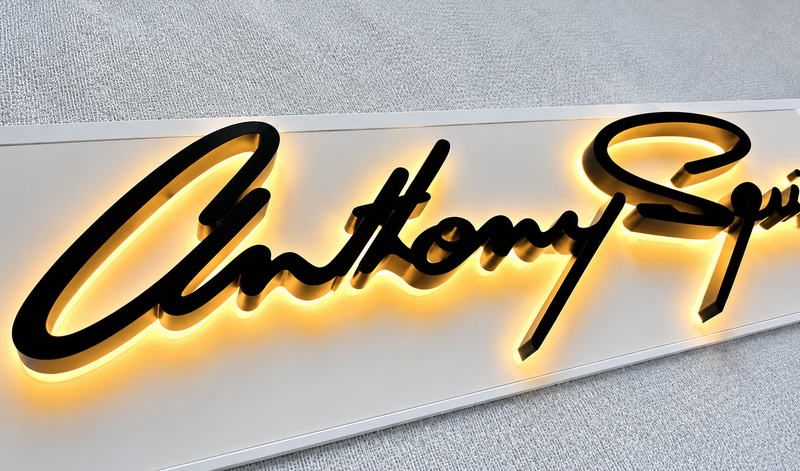 Illuminated LED Dimensional Letter