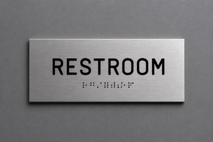 ADA - Restroom Text Only Sign - Restroom