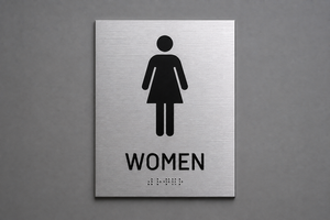 ADA - Restroom Wall Signs - Women