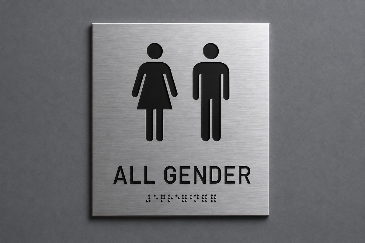 ADA - Restroom Wall Signs - All Gender