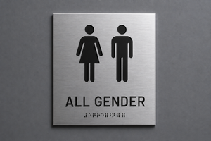 ADA - Restroom Wall Signs - All Gender