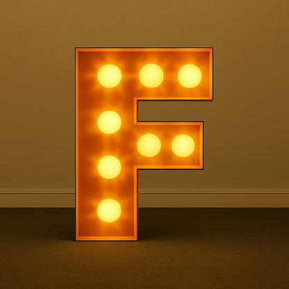 Marquee Lighted Letters