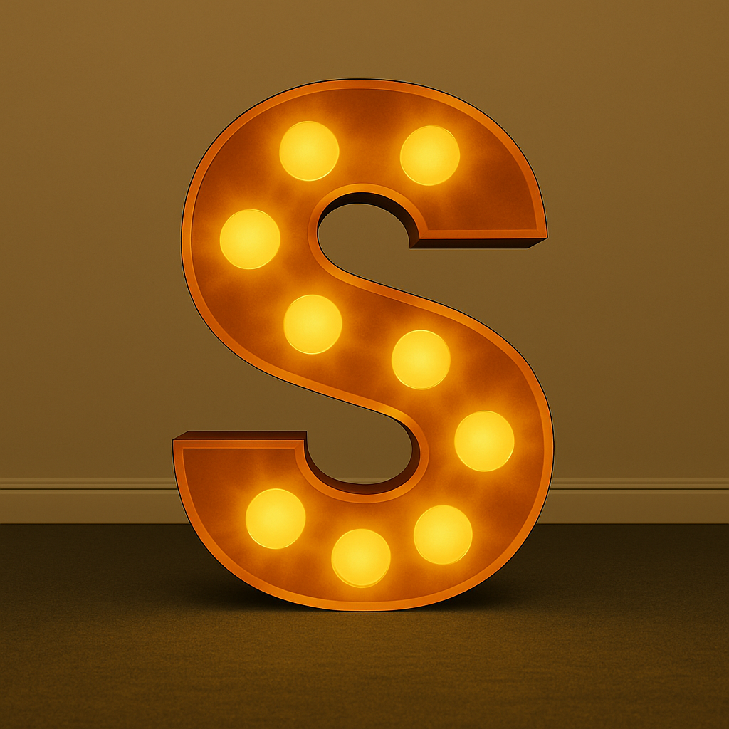 Marquee Lighted Letters