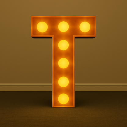 Marquee Lighted Letters
