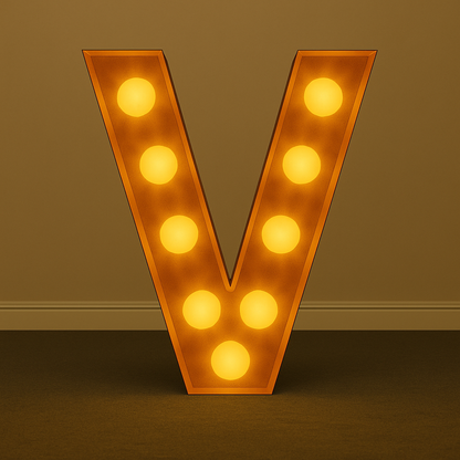 Marquee Lighted Letters