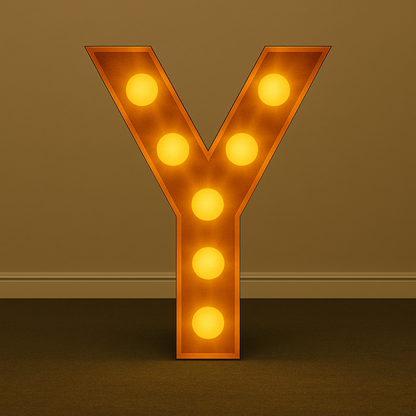 Marquee Lighted Letters