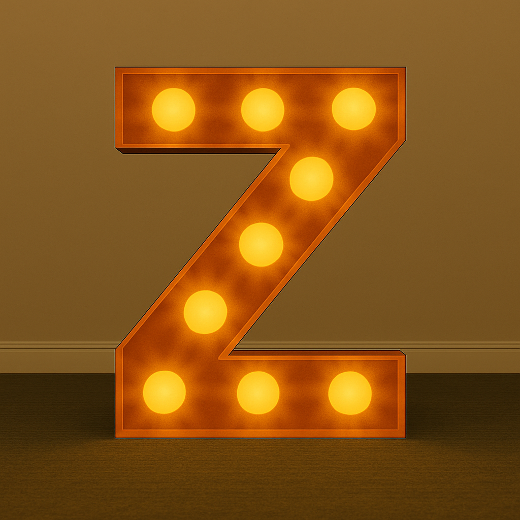 Marquee Lighted Letters