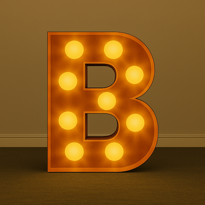 Marquee Lighted Letters