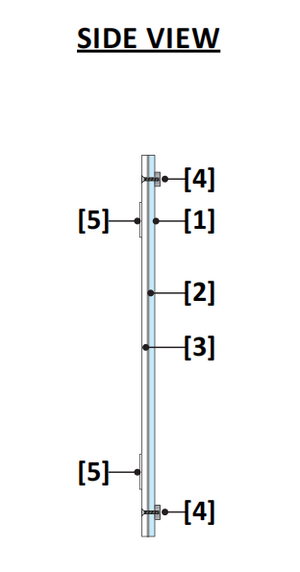 Diagram of a cylindrical object