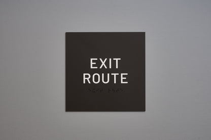 ADA - Exit Route Signs