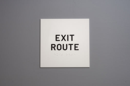 ADA - Exit Route Signs