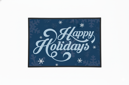 Waterguard Happy Holidays Scraper Mat