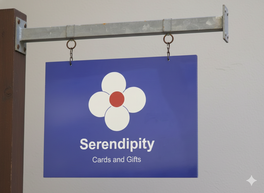 Hanging Rectangle Sign Set Pole & Sign