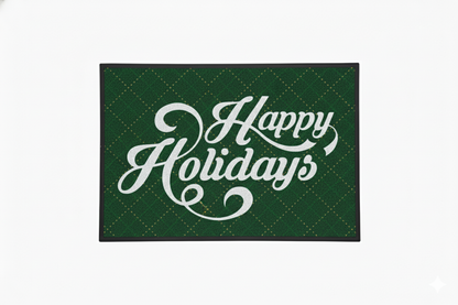 Waterguard Happy Holidays Scraper Mat