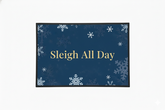 Waterguard Holiday Sleigh All Day Scraper Mat