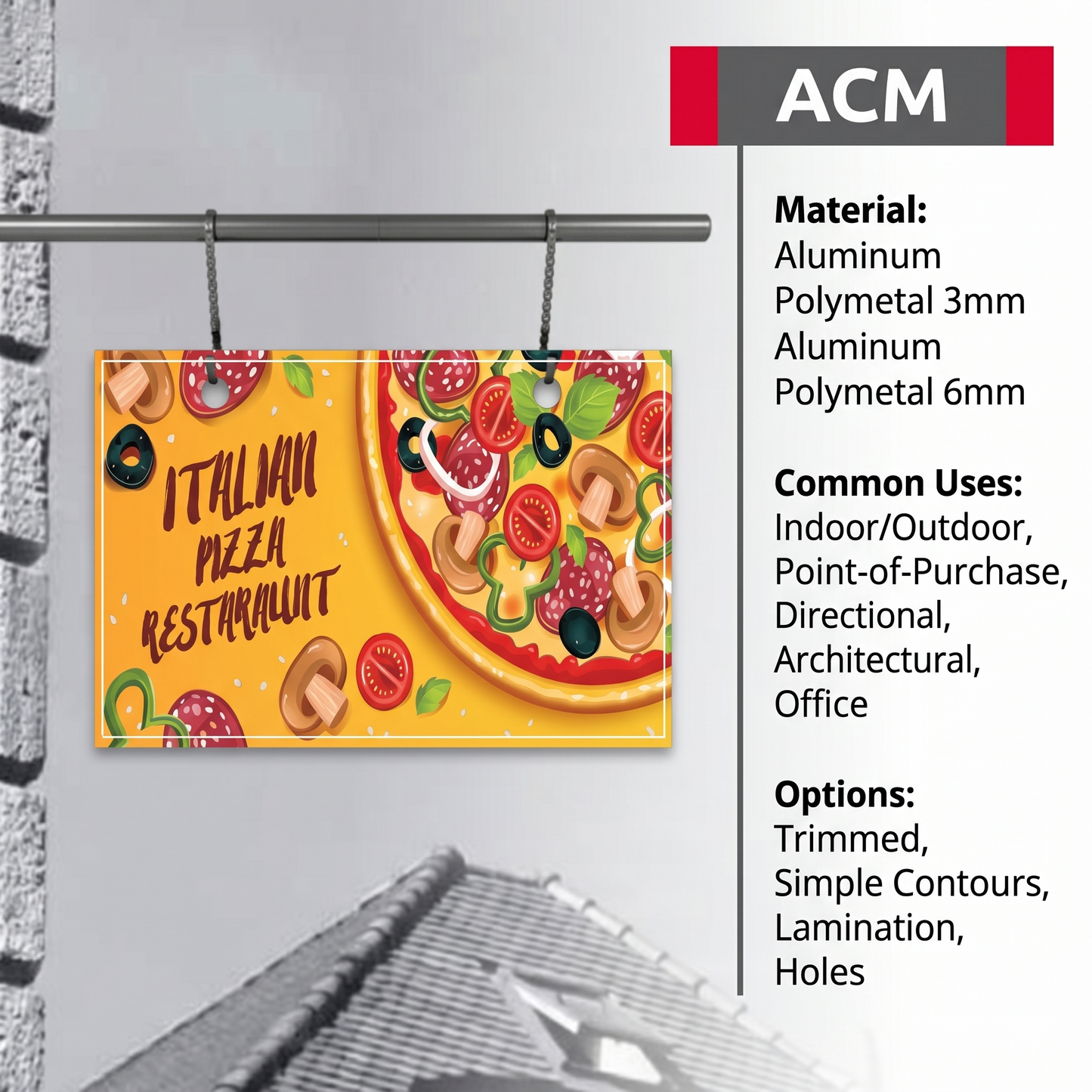 ACM – Print On Demand – Single Sided