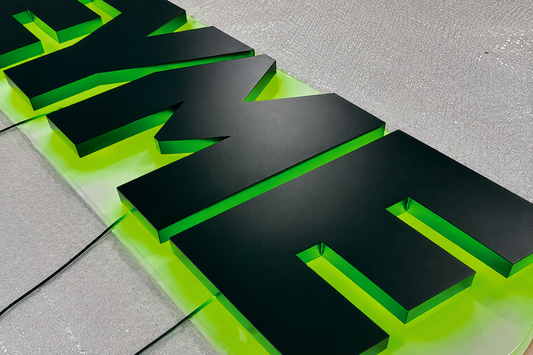 LED - Backlit (Gotham ULTRA Font Style)