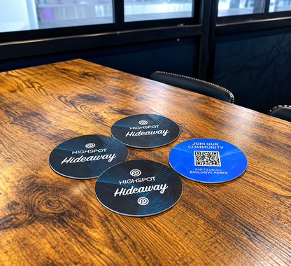 Marketing Coasters – Custom Printed (minimum order 100 units)