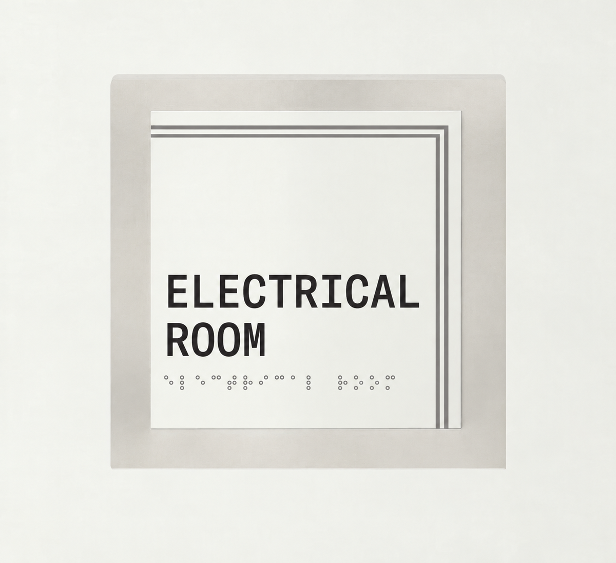ADA Electrical Room Sign